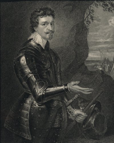 Porträt von Thomas Wentworth (1593-1641) 1. Earl of Strafford, aus 